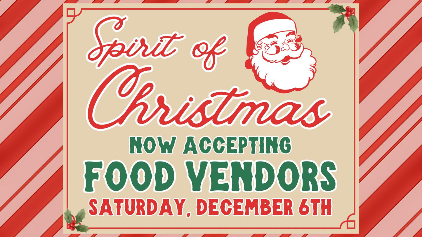 Food Vendor - Christmas